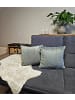 JACK 2er Set Teddy Flausch Kissen 45x45cm in grau