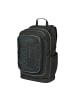 BAAGL Schulrucksack Cubic in Schwarz Uni - 33x45x20cm