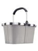 Reisenthel carrybag - Einkaufskorb (teddy leo olive) in herringbone grey