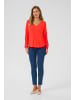 Kaffe Bluse langarm Amber Regular fit in Grenadine