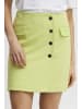 b. young BYDANTA SH SKIRT - HEAVY WOVEN A-shape in Green Glow