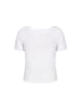 Usha Women Blouse in white