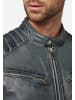 Ricano Lederjacke Cooper in Grau