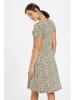 Kaffe Kleid KAmolly Regular fit in Grape Leaf / Tapioca Flower