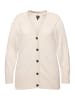 Ulla Popken Strickjacke in natur melange