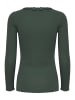 Fransa Jersey-Cardigan FRHIZAMOND Tight fit in Jungle Green
