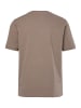 JP1880 Kurzarm T-Shirt in braun grau