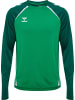 Hummel Sweatshirt Daumenlöcher Hmllead Erwachsene in JELLY BEAN/EVERGREEN