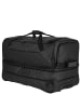 travelite Basics - Rollenreisetasche Plane 98/119L 70 cm erw. (black) in schwarz