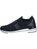 remonte Slipper in schwarz-metallic/black/schwarz