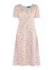 TOOCHE Kleid "Creme Flower" in Mehrfarbig