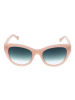 Bulget Frauen Sonnenbrille Katzenauge Rose