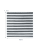 relaxdays Zaunblende in Grau/ Weiß - (B)15 x (H)1,5 m