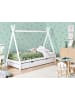 Beliani Kinderbett TALMONTIERS  in Weiß - (W) 99 x (H) 171 x (L) 209 cm