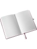 Leitz Notizbuch Style A5 80 Blatt 100g/qm kariert granat rot