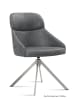 58 aufm Kessel ESSZIMMERSTUHL drehbar (2er-Set) Deeanne 52x82x63 Edelstahl/Grau