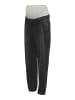 mama licious Mom Fit Umstandsjeans in Black Denim 1