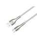 FOREVER Forever Ladekabel USB-A auf USB-C Sleek 1 m 15W 3A Weiß in Transparent
