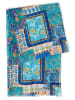 Codello Schal in blau mehrfarbig - 0001