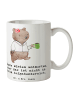 Mr. & Mrs. Panda Tasse Beamtin Humor mit Spruch in Weiß