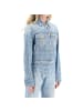 Versace Blau Baumwolle Denim Jacke