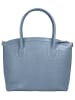 Cluty Handtasche echt Leder in blau