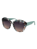 comma Frauen Sonnenbrille Schmetterling Mehrfarbig