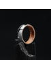 Holzkern Herren-Ring Edelstahl Sumo Eiche/Damast Weite 62 Braun