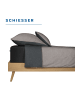 Schiesser Jersey-Elasthan-Spannbettlaken Flexi in Schwarz