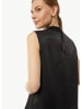 comma CI Bluse ärmellos in Schwarz