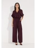 More & More lockerer, weiter Jumpsuit in ruby orchid