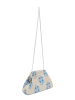 Nolie Women Clutch in Beige Blue