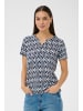 Kaffe T-shirt KAbella Regular fit in Midnight Chalk Graphic