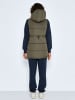 Noisy may Lange Wattierte Puffer Weste Übergangsjacke NMAURORA in Olive