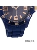 Oozoo Analog-Armbanduhr Oozoo Timepieces dunkelblau groß (ca. 43mm)