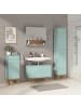 home24 home24 Waschbeckenunterschrank aus Holzwerkstoff und teilmassivem Holz im skandinavischen Stil in Mint