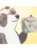Mr. & Mrs. Panda Untersetzer Zahnarzt Leidenschaft Design mit Sp... in Weiß