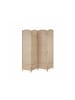 relaxdays Paravent in Natur - (B)180 x (H)180cm