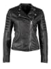 Gipsy Lederjacke GWGwenny LASOV in MILKY BLACK