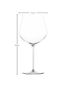Zwiesel Glas 6er Set Burgunder Rotweingläser VUELO in Transparent 848 ml in transparent