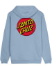 Santa Cruz Hoodie "Classic Dot Chest Hood" in Blau