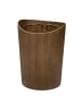 relaxdays Papierkorb in Braun - 9 L