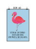 Mr. & Mrs. Panda wanddeko Flamingo Classic mit Spruch in Blau Pastell