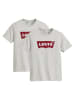 Levi´s T-Shirt 2er Pack in Grau