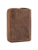 Greenburry Hecht Geldbörse Leder 10 cm brown 1
