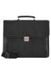 D&N Basic Line - Aktentasche 41 cm Nylon (schwarz) in schwarz