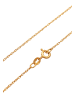 Elli Halskette 925 Sterling Silber Kreis in Gold