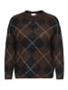 ONLY Carmakoma Strickpullover in Coffee Bean