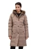 Gil Bret Steppjacke mit Kapuze in Braun