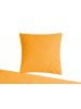 Carpe Sonno Seersucker Bettwäsche-Set Uni in Orange